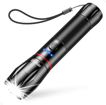 Blukar Lampe Torche LED Rechargeable