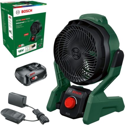 Bosch Home and Garden Ventilateur Portable sans Fil UniversalFan 18V-1000