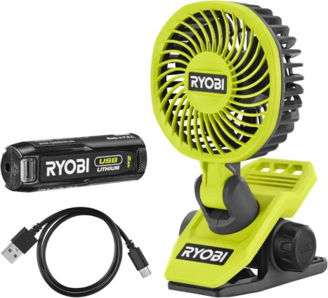 RYOBI Ventilateur 4V