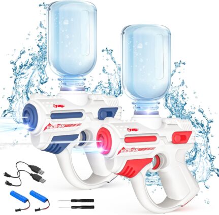 Pistolet à Eau Électrique pour Enfants Adultes